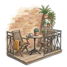balcony