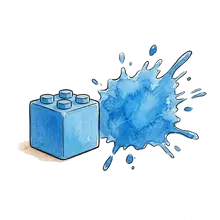 blue