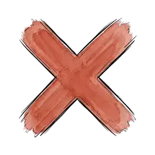 cross, X