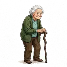 old (of people)