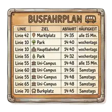 timetable