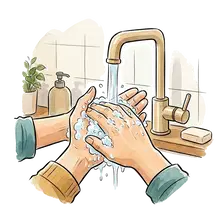 wash