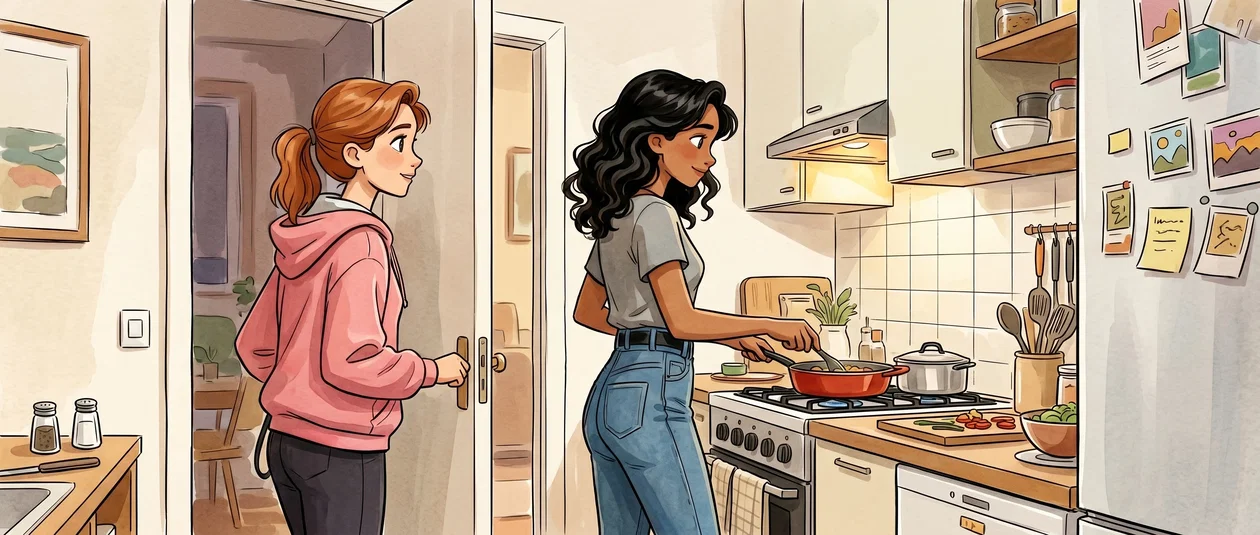 Bei Laura in der WG kochen