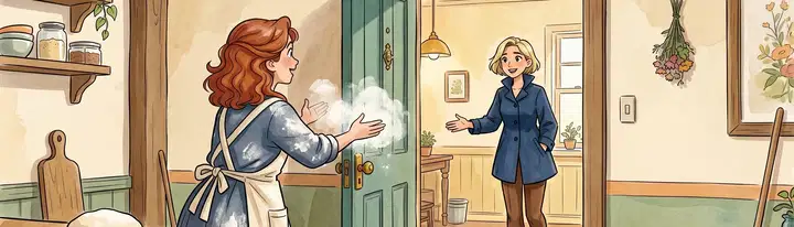 Deine Schwester besuchen