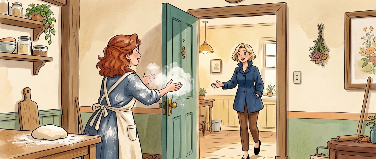 Deine Schwester besuchen