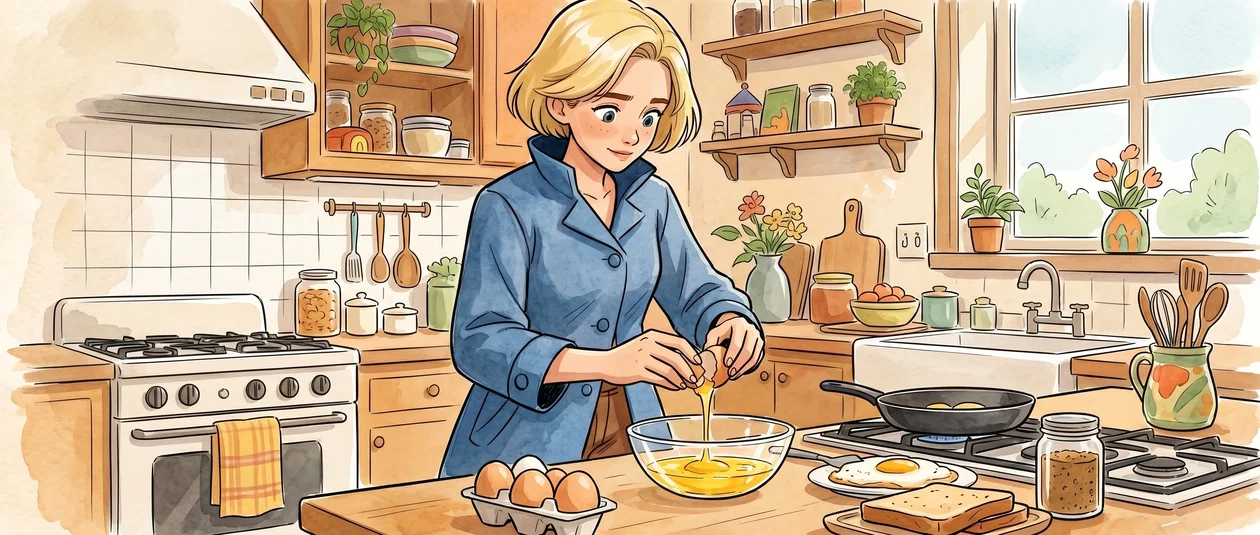 Zu Hause frühstücken