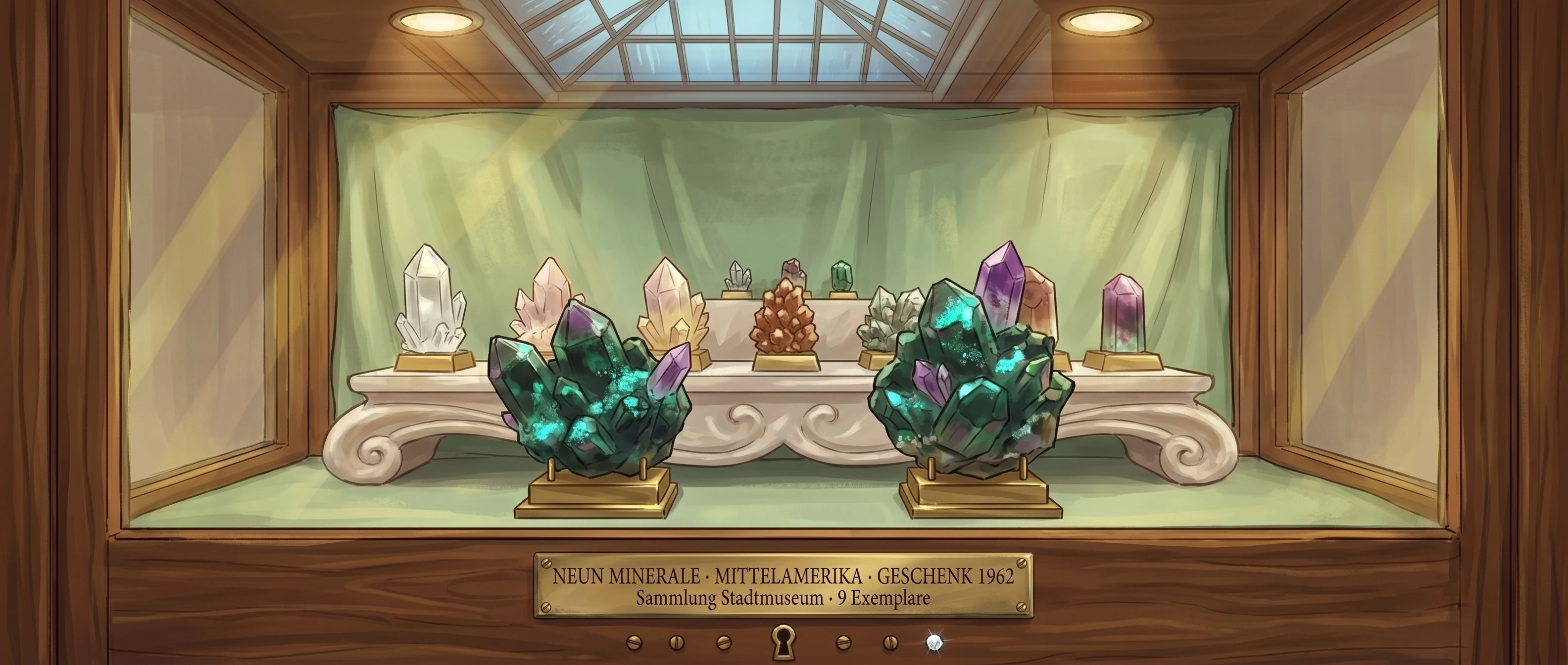 Vitrine 12, erster Blick