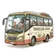 ride / go by transport