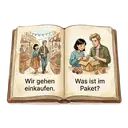 An illustrated book