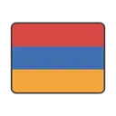 The flag of Armenia
