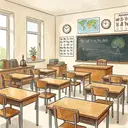 A classroom