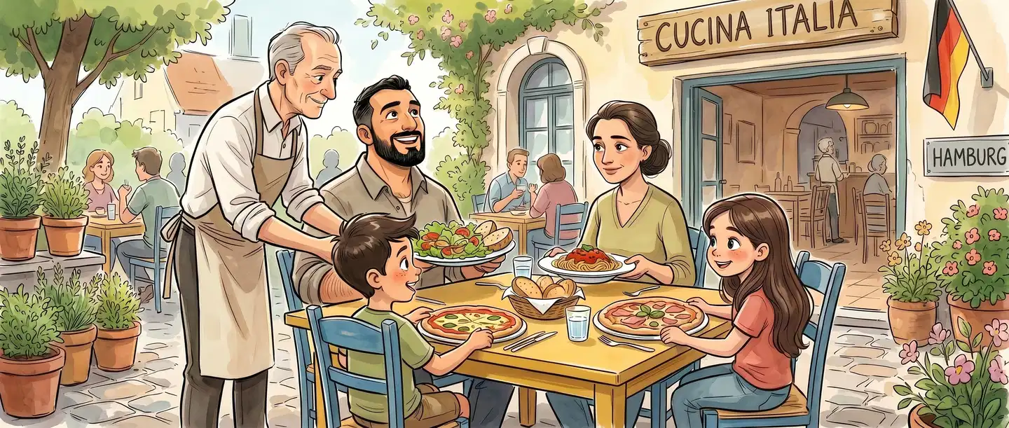 In der Pizzeria
