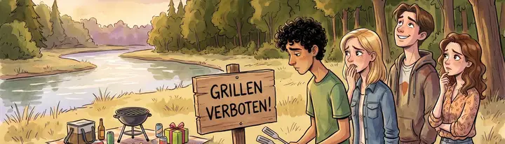Gefährliche Grillparty
