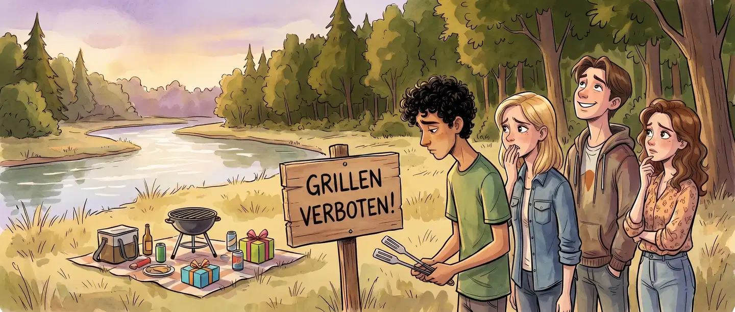 Gefährliche Grillparty