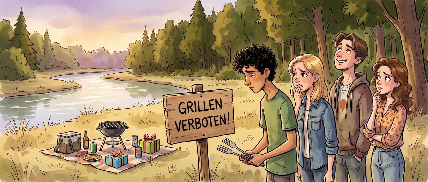 Gefährliche Grillparty