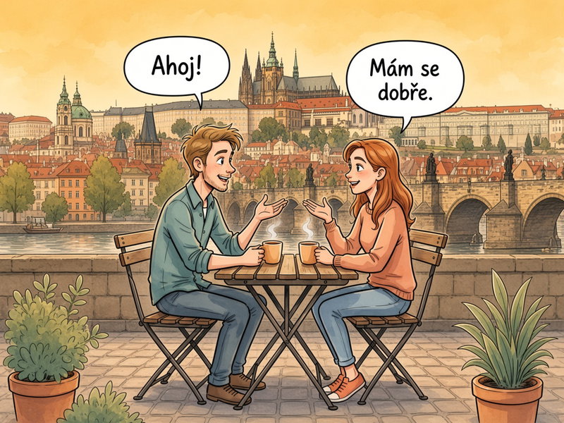 Illustration zu Tschechisch