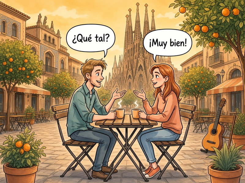 Illustration zu Spanisch