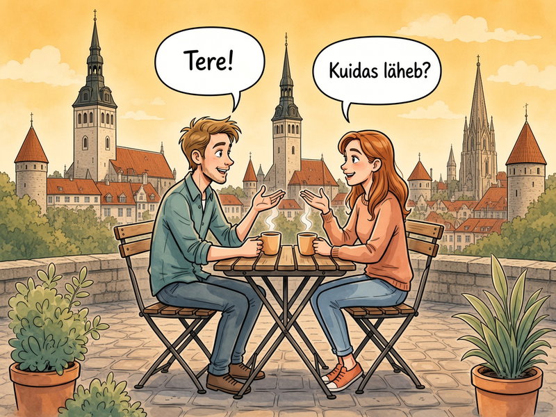 Illustration zu Estnisch