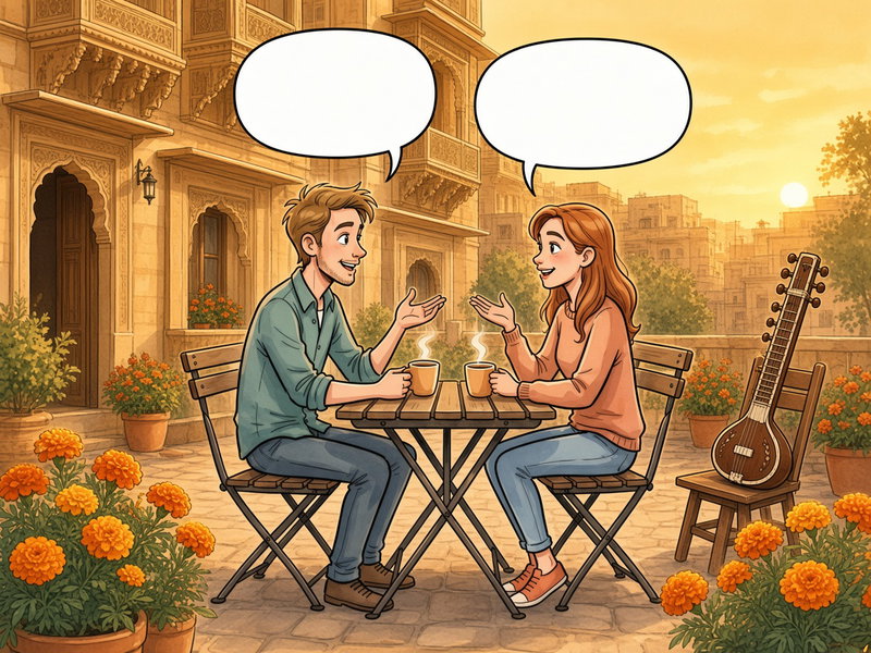 Illustration zu Hindi