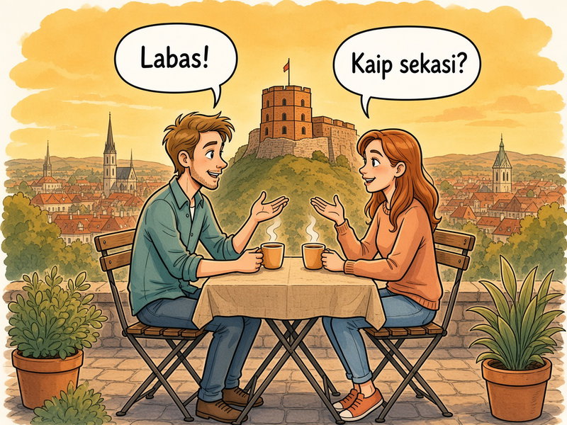 Illustration zu Litauisch