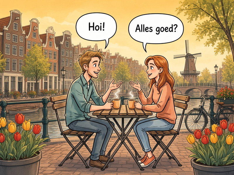 Illustration zu Niederländisch