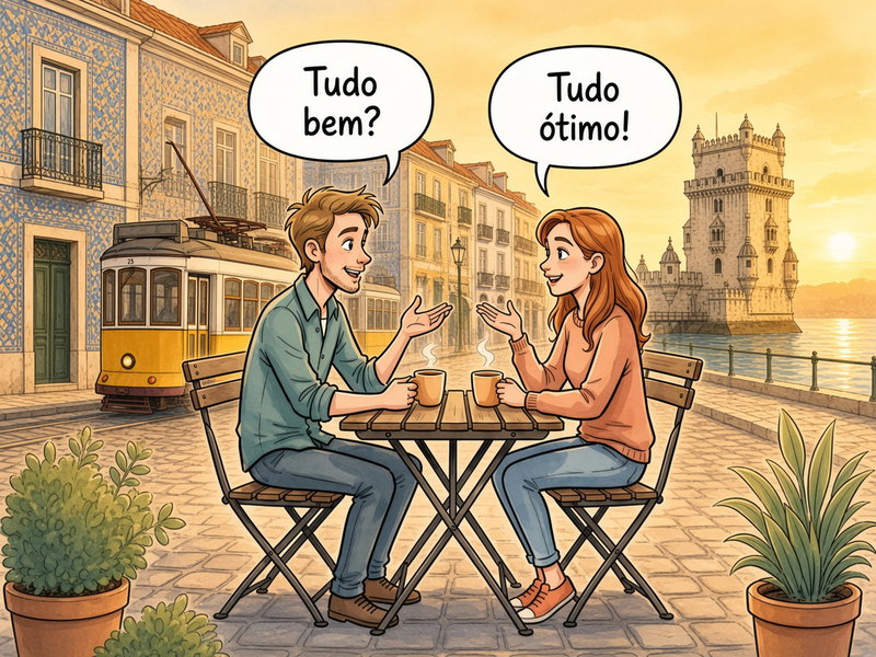 Illustration zu Portugiesisch